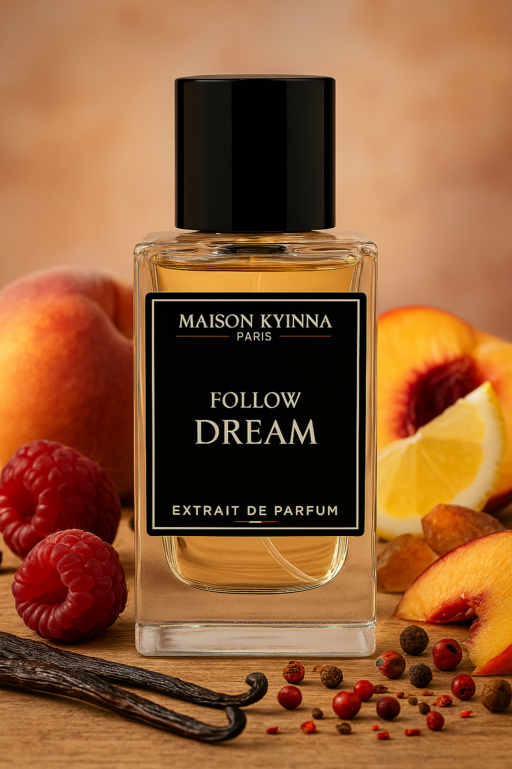 Follow Dream, extrait de parfum Maison Kyinna, duo cadeau