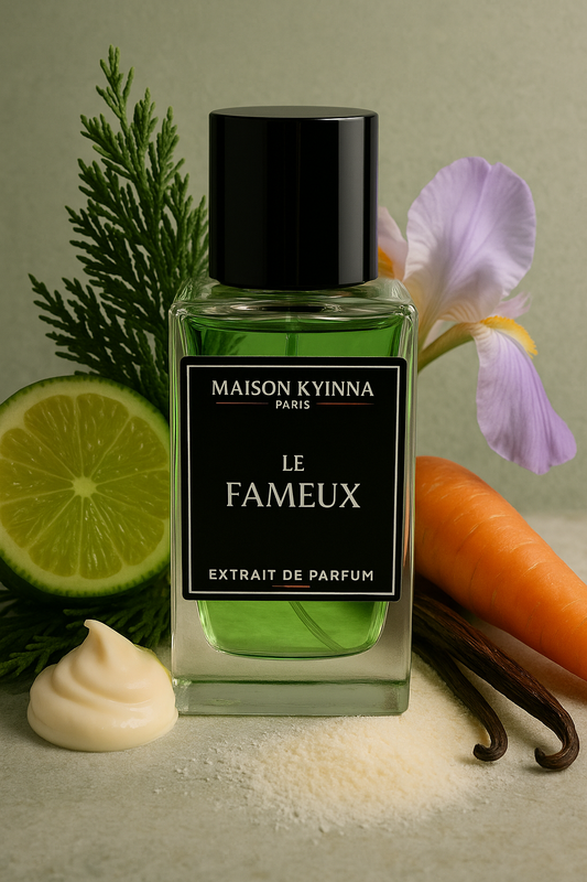 Le Fameux, extrait de parfum Maison Kyinna, idée cadeau homme