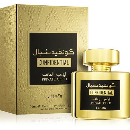 Confidential Private Gold – Lattafa – Ramz Fragrances